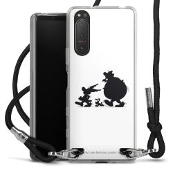 Carry Case Stoff schwarz/silber