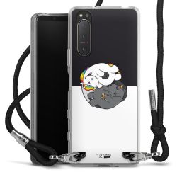 Carry Case Stoff schwarz/silber