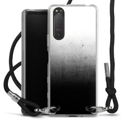 Carry Case Transparent Fabric black/silver