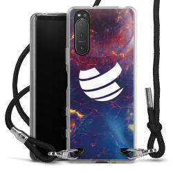 Carry Case Stoff schwarz/silber