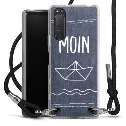 Carry Case Stoff schwarz/silber