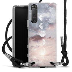 Carry Case Transparent Fabric black/silver