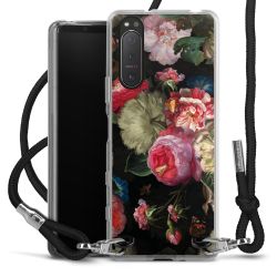 Carry Case Transparent Fabric black/silver