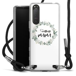 Carry Case Stoff schwarz/silber