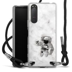 Carry Case Transparent Fabric black/silver