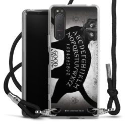 Carry Case Transparent Fabric black/silver