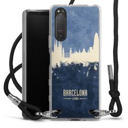 Carry Case Transparent Fabric black/silver