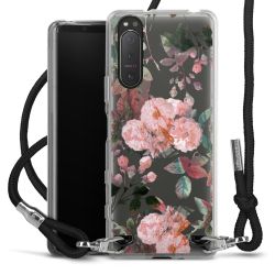 Carry Case Transparent Fabric black/silver