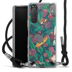 Carry Case Stoff schwarz/silber