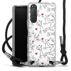 Carry Case Stoff schwarz/silber