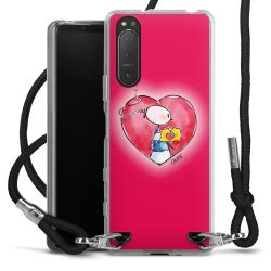 Carry Case Stoff schwarz/silber