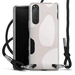 Carry Case Transparent Fabric black/silver