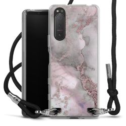 Carry Case Transparent Fabric black/silver