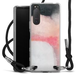 Carry Case Transparent Fabric black/silver