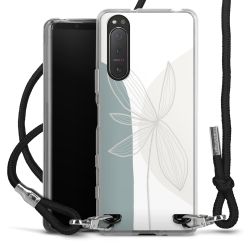 Carry Case Transparent Fabric black/silver