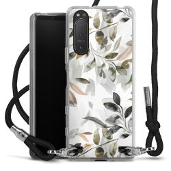 Carry Case Transparent Fabric black/silver