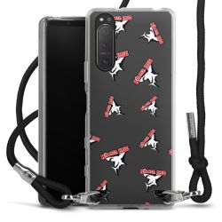 Carry Case Stoff schwarz/silber