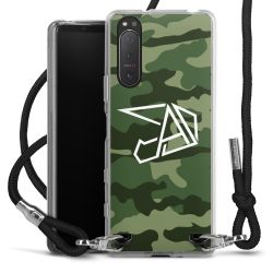 Carry Case Stoff schwarz/silber