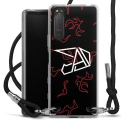 Carry Case Stoff schwarz/silber