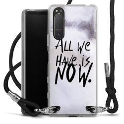 Carry Case Transparent Fabric black/silver