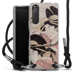 Carry Case Transparent Fabric black/silver