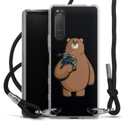 Carry Case Stoff schwarz/silber