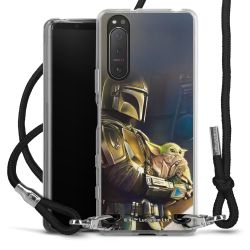 Carry Case Stoff schwarz/silber