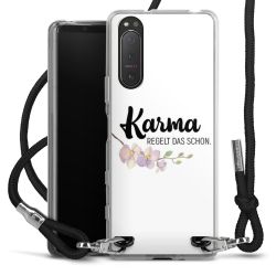 Carry Case Stoff schwarz/silber