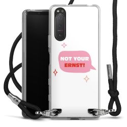 Carry Case Stoff schwarz/silber