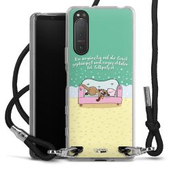 Carry Case Stoff schwarz/silber