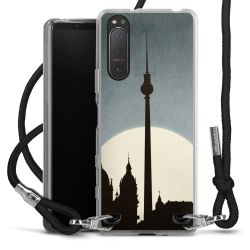 Carry Case Transparent Fabric black/silver