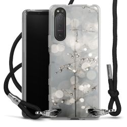 Carry Case Transparent Fabric black/silver