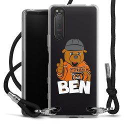 Carry Case Stoff schwarz/silber