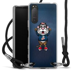 Carry Case Stoff schwarz/silber