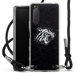 Carry Case Stoff schwarz/silber