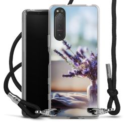 Carry Case Transparent Fabric black/silver