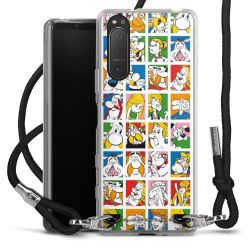 Carry Case Stoff schwarz/silber