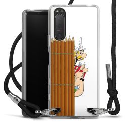 Carry Case Stoff schwarz/silber