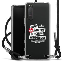 Carry Case Stoff schwarz/silber