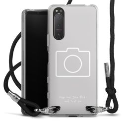 Carry Case Stoff schwarz/silber