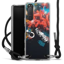 Carry Case Fabric black/silver