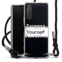 Carry Case Fabric black/silver