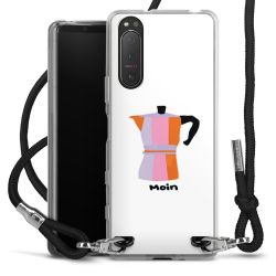 Carry Case Stoff schwarz/silber