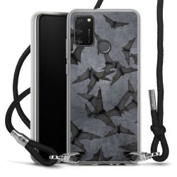 Carry Case Transparent Fabric black/silver