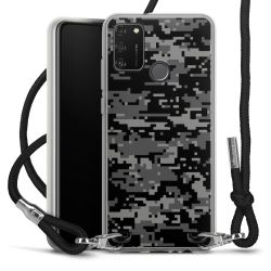 Carry Case Transparent Fabric black/silver