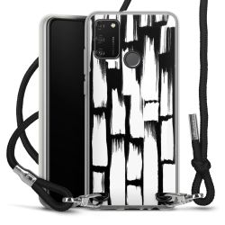 Carry Case Transparent Fabric black/silver