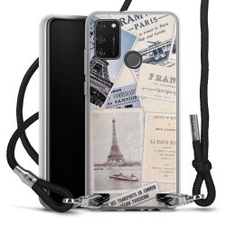 Carry Case Transparent Fabric black/silver