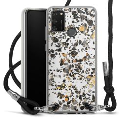 Carry Case Transparent Fabric black/silver