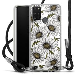 Carry Case Transparent Fabric black/silver