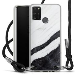 Carry Case Transparent Fabric black/silver